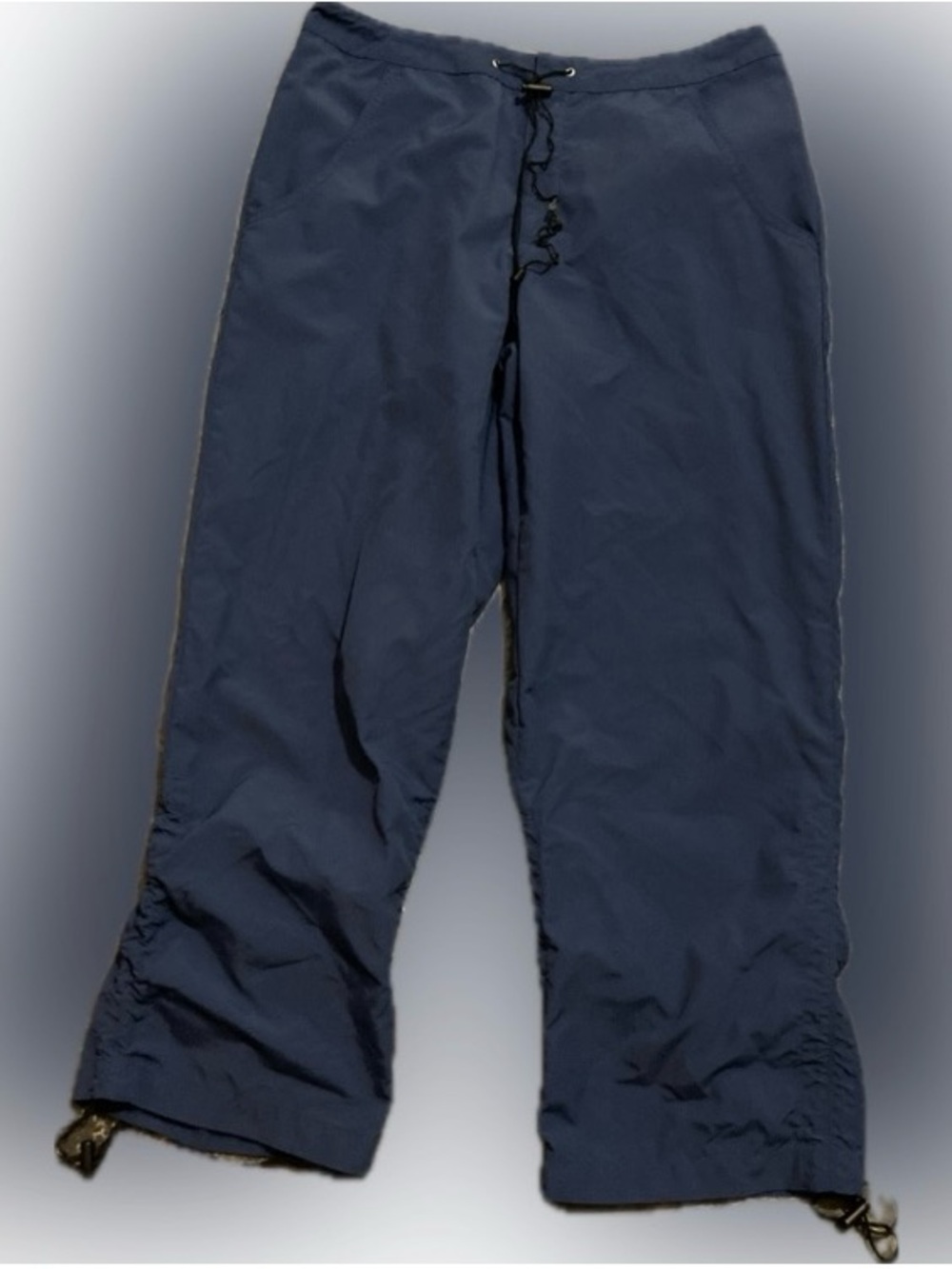 L.L. Bean Navy Blue Drawstring Outdoor Pants Women’s Size 6